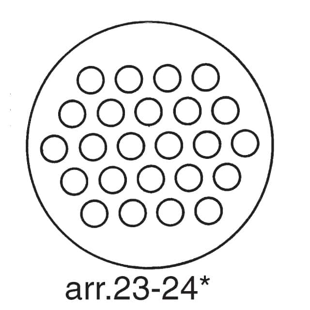 206837-1 TE Connectivity AMP Connectors  Boîtiers de connecteurs circulaires